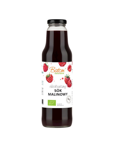 SOK MALINOWY NFC BIO 750 ml - BATOM