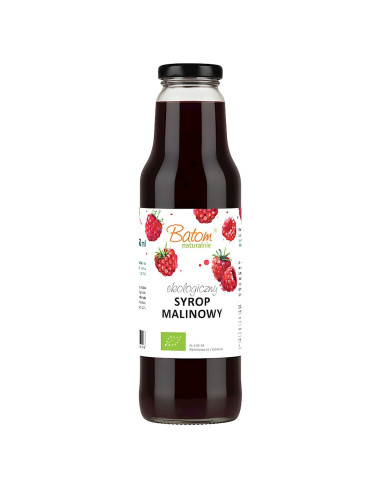 SYROP MALINOWY BIO 750 ml - BATOM