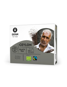 HERBATA CZARNA SRI LANKA FAIR TRADE BIO (100 x 1,8 g) 180 g - OXFAM