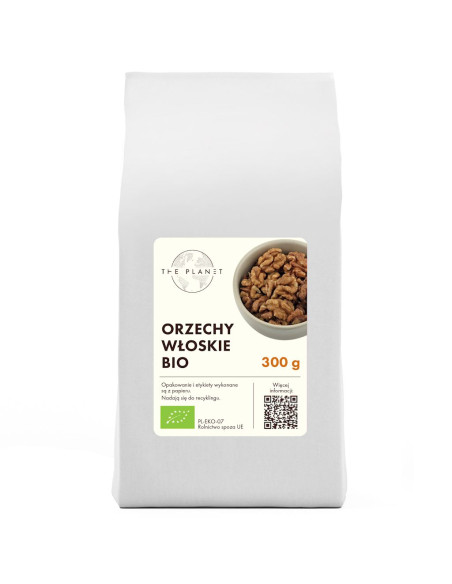 ORZECHY WŁOSKIE BIO 300 g - THE PLANET