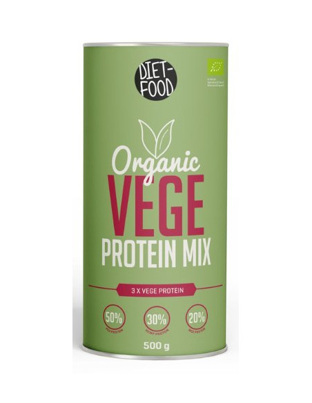 MIESZANKA BIAŁEK WEGAŃSKICH BIO 500 g - DIET-FOOD