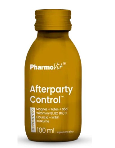 SHOT AFTERPARTY CONTROL BEZGLUTENOWY 100 ml - PHARMOVIT (SUPPLES & GO)