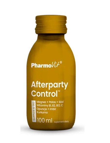 SHOT AFTERPARTY CONTROL BEZGLUTENOWY 100 ml - PHARMOVIT (SUPPLES & GO)