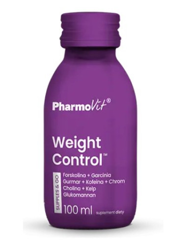 SHOT WEIGHT CONTROL BEZGLUTENOWY 100 ml - PHARMOVIT (SUPPLES & GO)