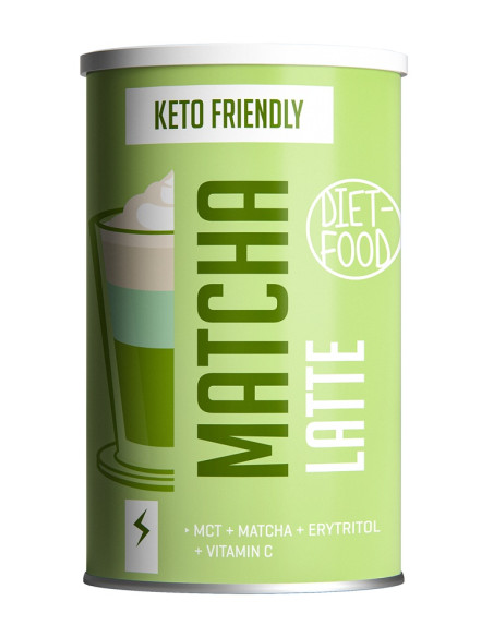 MATCHA LATTE KETO 300 g - DIET-FOOD