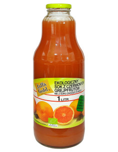 SOK Z CZERWONYCH GREJPFRUTÓW NFC BIO 1 L - JAFFA GOLD