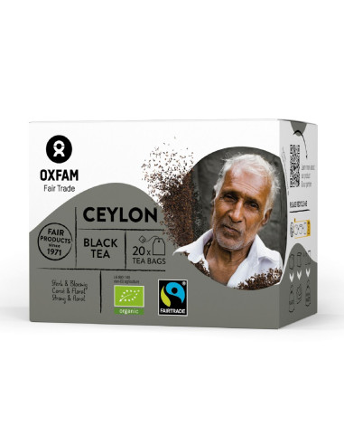 HERBATA CZARNA FAIR TRADE BIO (20 x 1,8 g) 36 g - OXFAM