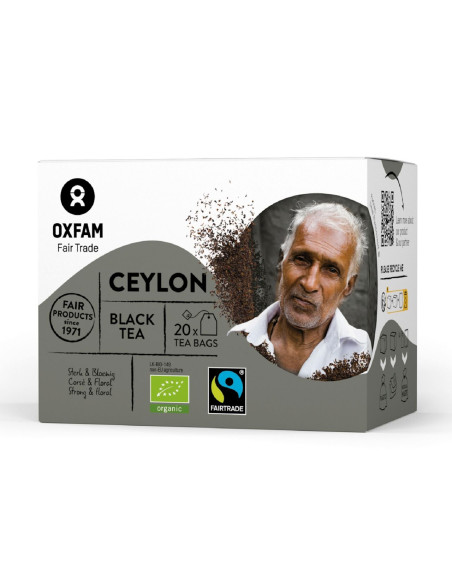 HERBATA CZARNA FAIR TRADE BIO (20 x 1,8 g) 36 g - OXFAM