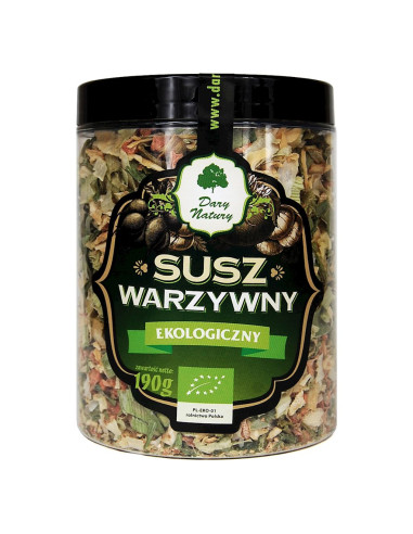 WŁOSZCZYZNA (SUSZ WARZYWNY) BIO 190 g - DARY NATURY