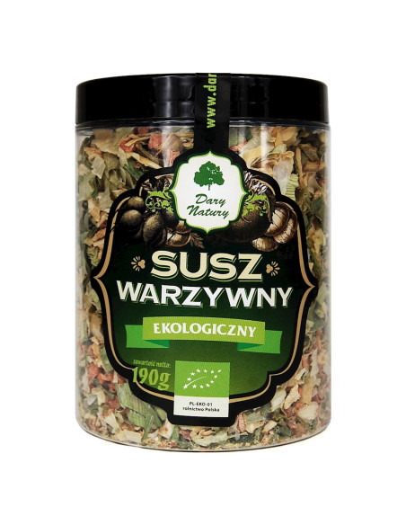WŁOSZCZYZNA (SUSZ WARZYWNY) BIO 190 g - DARY NATURY
