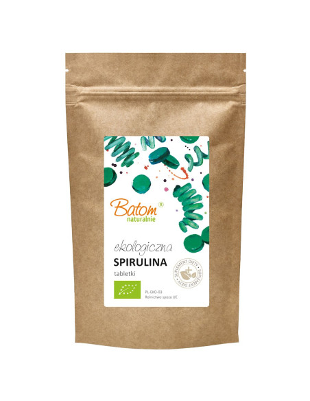 SPIRULINA BIO (400 mg) 625 TABLETEK - BATOM
