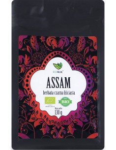 HERBATA CZARNA LIŚCIASTA ASSAM BIO 130 g - ECOBLIK