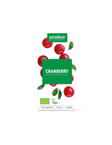 ŻURAWINA BIO (360 mg) 30 KAPSUŁEK - PURASANA