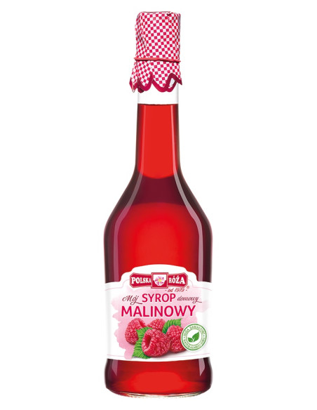 SYROP MALINOWY 500 ml - POLSKA RÓŻA
