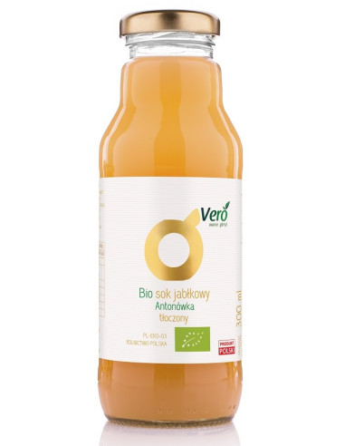 SOK JABŁKOWY ANTONÓWKA NFC BIO 300 ml - VERO