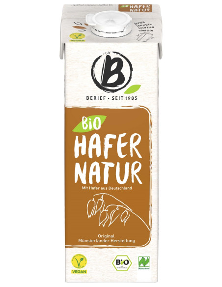 NAPÓJ OWSIANY BEZ DODATKU CUKRÓW BIO 1 L - BERIEF