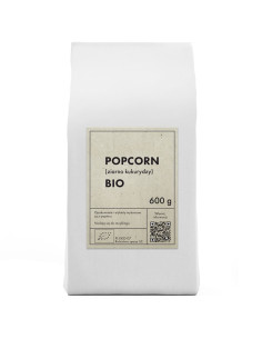 POPCORN (ZIARNO KUKURYDZY) BIO 600 g - THE PLANET