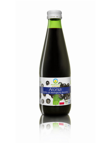 SOK Z ARONII BEZGLUTENOWY NFC BIO 300 ml - BIO FOOD