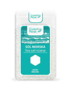 SÓL MORSKA GRUBO MIELONA 600 g - CRYSTALLINE PLANET