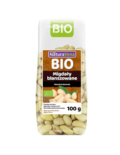 MIGDAŁY BLANSZOWANE BIO 100 g - NATURAVENA