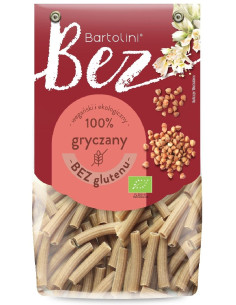 MAKARON (GRYCZANY) RURKA MACCHERONI BEZGLUTENOWY BIO 250 g - BARTOLINI