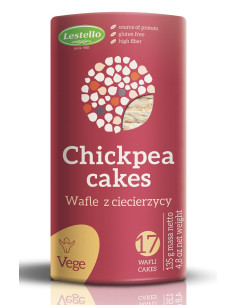 WAFLE Z CIECIERZYCY BEZGLUTENOWE 135 g - LESTELLO