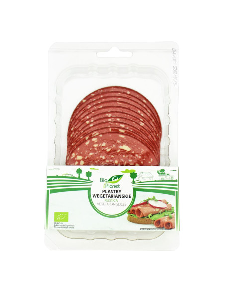 PLASTRY WEGETARIAŃSKIE RUSTICA BIO 100 g - BIO PLANET