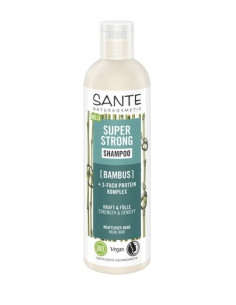 SZAMPON WZMACNIAJĄCY DO WŁOSÓW SŁABYCH I ŁAMLIWYCH BAMBUS I POTRÓJNY KOMPLEKS PROTEINOWY ECO 250 ml - SANTE
