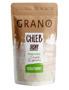 MIESZANKA DO WYPIEKU CHLEBA JASNEGO BEZGLUTENOWA 500 g - GRANO
