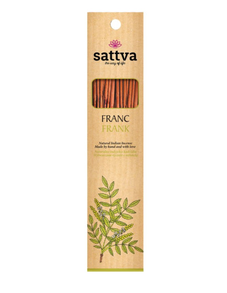 KADZIDEŁKA INDYJSKIE FRANK (15 szt.) 30 g - SATTVA (WELLNESS)