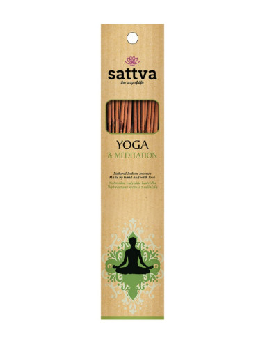 KADZIDEŁKA INDYJSKIE JOGA I MEDYTACJA (15 szt.) 30 g - SATTVA (WELLNESS)