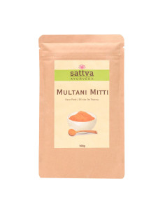 GLINKA KOSMETYCZNA DO TWARZY MULTANI MITTI 100 g - SATTVA (AYURVEDA)
