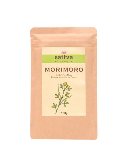 MASECZKA ZIOŁOWA DO TWARZY MORIMORO 100 g - SATTVA (AYURVEDA)