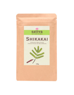 PROSZEK ZIOŁOWY DO MYCIA WŁOSÓW SHIKAKAI 100 g - SATTVA (AYURVEDA)