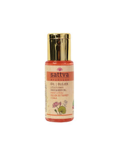 OLEJEK DO TWARZY I CIAŁA KWIAT LOTOSU 50 ml - SATTVA (AYURVEDA)