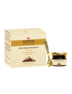 SHILAJIT HIMALAJSKI W FORMIE ŻYWICY 15 g - SATTVA (AYURVEDA)