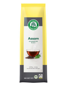 HERBATA CZARNA LIŚCIASTA ASSAM BIO 100 g - LEBENSBAUM