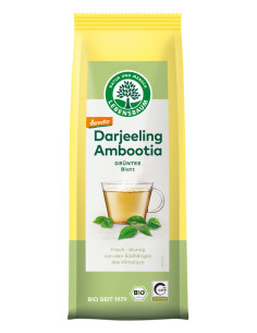 HERBATA ZIELONA LIŚCIASTA DARJEELING DEMETER BIO 50 g - LEBENSBAUM