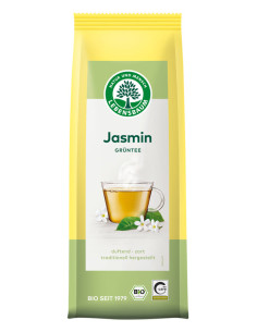 HERBATA ZIELONA LIŚCIASTA JAŚMINOWA BIO 75 g - LEBENSBAUM