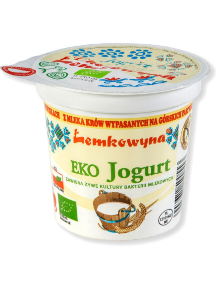 JOGURT NATURALNY 3 % BIO 280 g - ŁEMKOWYNA