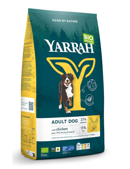 (DLA PSA DOROSŁEGO) KARMA Z KURCZAKIEM BIO 2 kg - YARRAH