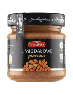 KREM MIGDAŁOWY SOLONY BEZGLUTENOWY 185 g - PRIMAVIKA