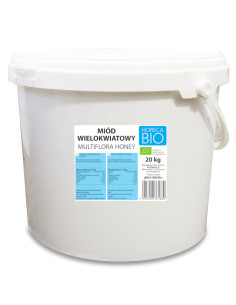 MIÓD WIELOKWIATOWY BIO 20 kg - HORECA (BIO PLANET)