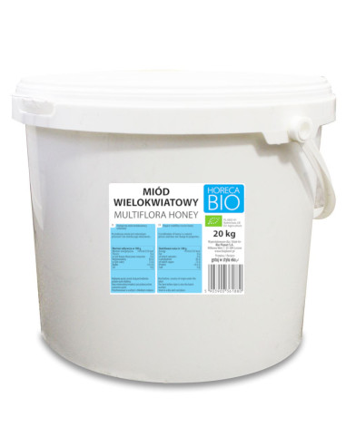 MIÓD WIELOKWIATOWY BIO 20 kg - HORECA (BIO PLANET)