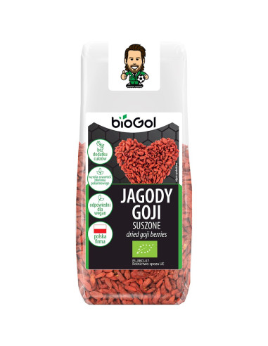 JAGODY GOJI SUSZONE BIO 100 g - BIOGOL