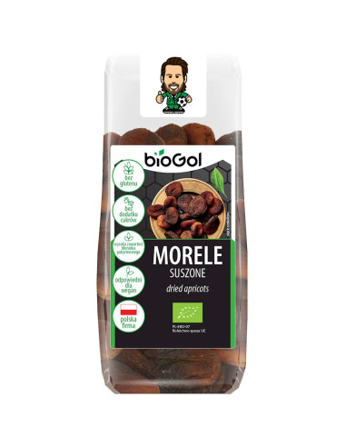 MORELE SUSZONE BEZGLUTENOWE BIO 150 g - BIOGOL
