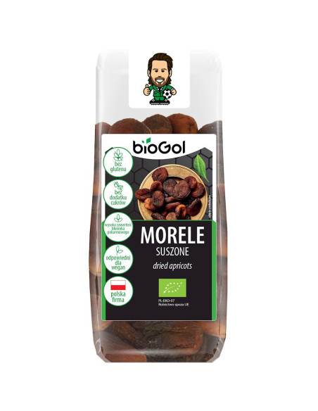 MORELE SUSZONE BEZGLUTENOWE BIO 150 g - BIOGOL