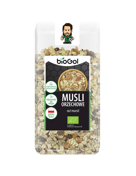 MUSLI ORZECHOWE BIO 300 g - BIOGOL