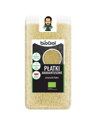 PŁATKI AMARANTUSOWE BIO 300 g - BIOGOL