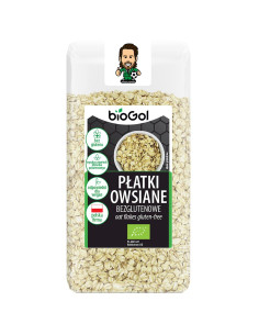 PŁATKI OWSIANE BEZGLUTENOWE BIO 300 g - BIOGOL